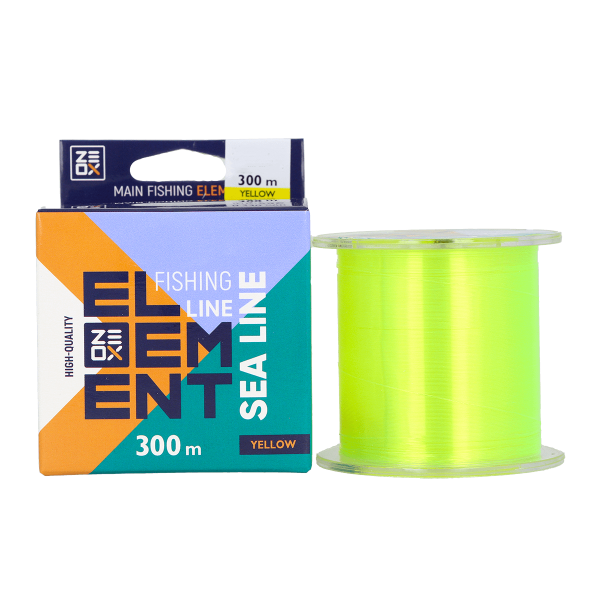 Волосінь ZEOX Element Sea Line 300м Yellow 0.285мм