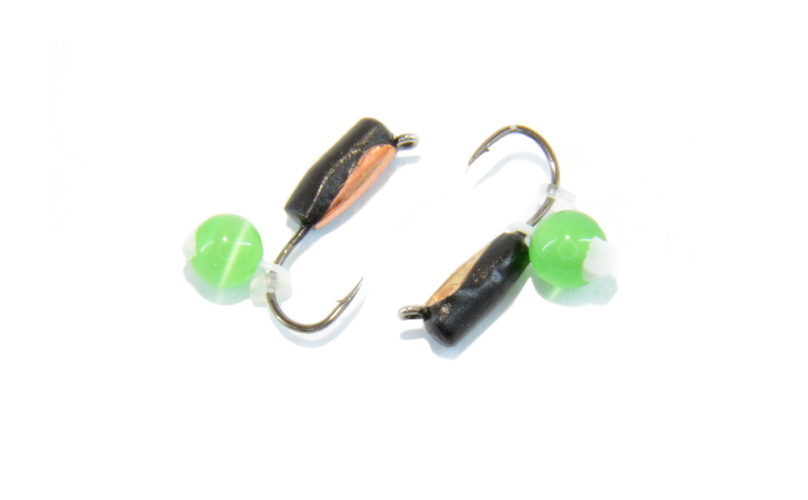 Блешня вольфрамова Гвоздик з подвеснис кулькою 2.5мм (мідь)