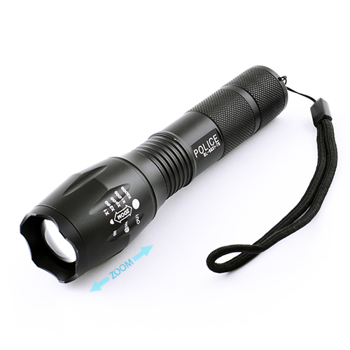 Ліхтар Police 1831 T6, ЗУ 220V /12V, 1х18650 /3хААА, zoom, Box