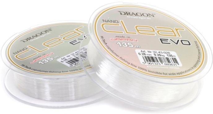 Леска Dragon NanoClear Evo 135м