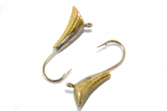 Мормышка вольфрамовая Riga "Конус" 3мм (Золото)