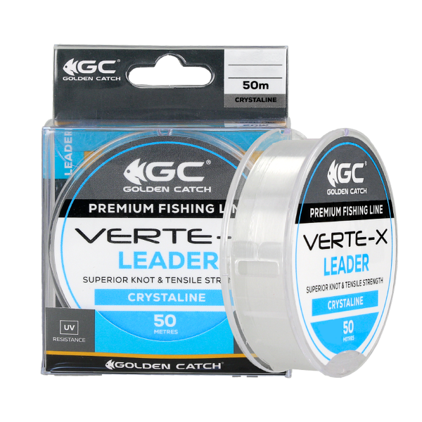 Волосінь GC Verte-X Leader 50м Crystaline 0.104мм