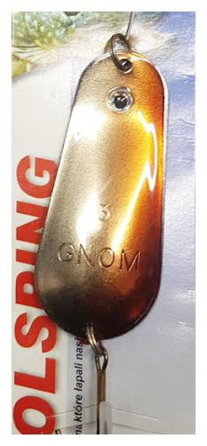 Блешня Polsping Gnom Duo №3 / 25г (Червоно-сірий)