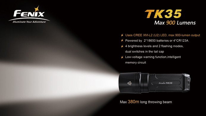 Ліхтар Fenix TK35 Cree XM-L2 (U2) LED