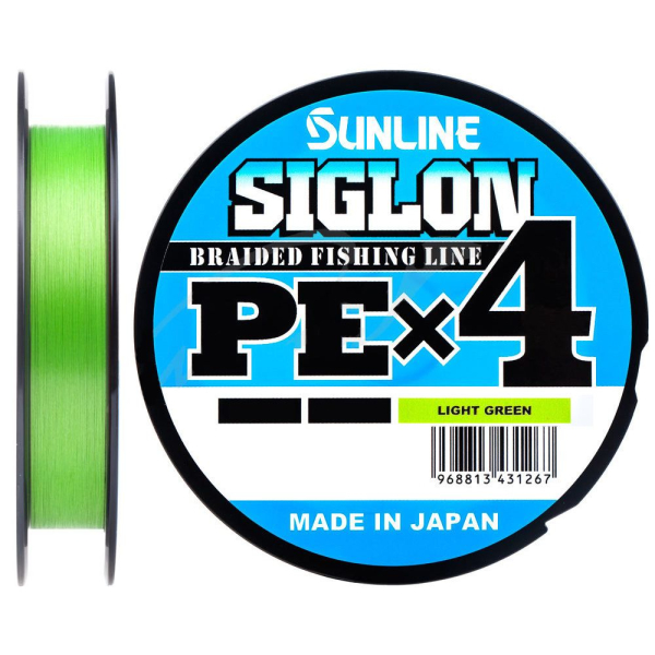 Шнур Sunline Siglon PE х4 300м салатовий 