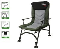 Крісло коропове FR HBA-1025 з підлокітниками 85*60*43/100cm Ø25mm