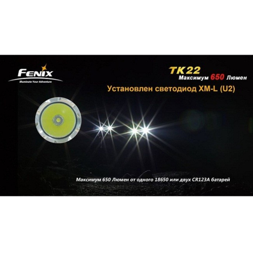 Фонарь Fenix TK22 Cree XM-L (U2)