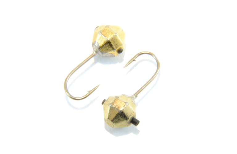 Блешня вольфрамова Куля гранований 5мм (золото)