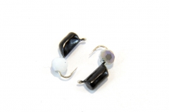 Мормишка "Гвоздешарик" 3мм багатогранний білий 1г