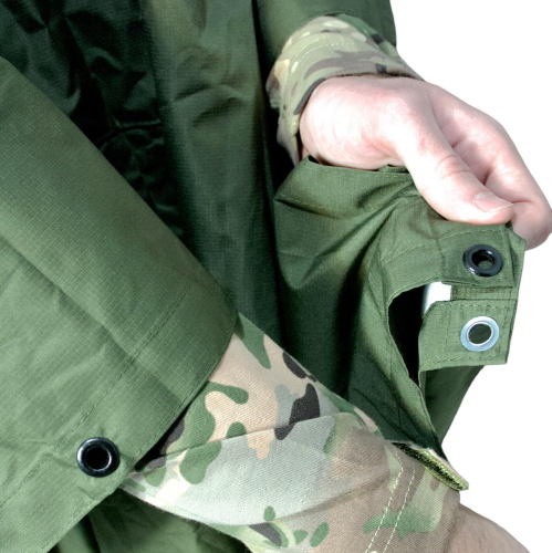 Тактический пончо rip stop Ranger оливковый (RA8920)