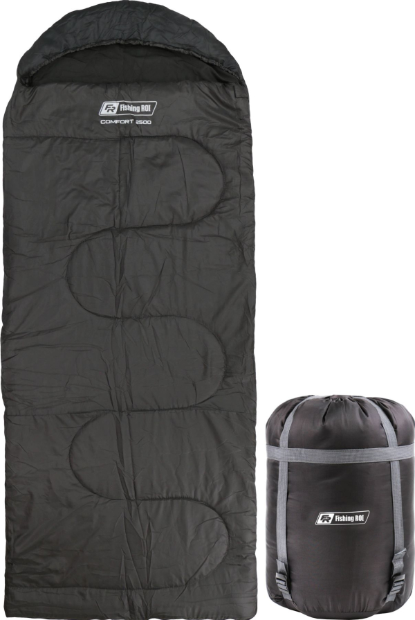 Спальний мішок FR Com-Fort 2500 220*90 -5 to 5 ℃ dark grey