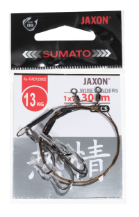 Повідець з трійником Jaxon Sumato 1х7 гачок №4