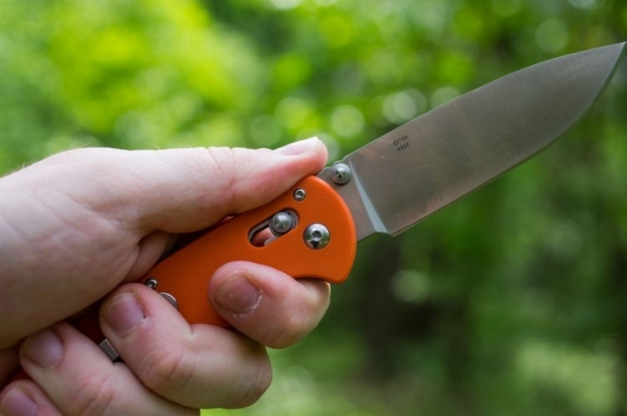 Нож Ganzo G740 оранжевый