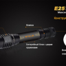 Фонарь Fenix E25UE Cree XP-L V5 — фото 14