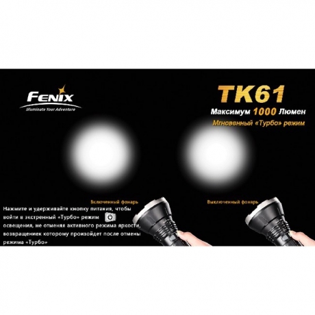 Фонарь Fenix TK61 Cree XM-L2 (U2)