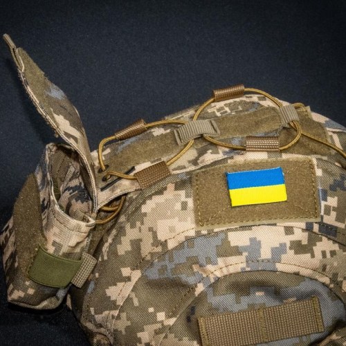 Подсумок-противовес на каску и кавер Kirasa пиксель (KI611)