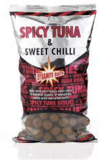 Бойли Dynamite Baits Spicy Tuna & Sweet Chilli 15мм/1кг