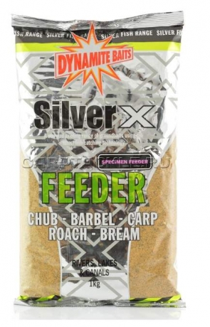 Прикормка Dynamite Baits Silver X Feeder Explosive Mix 1кг