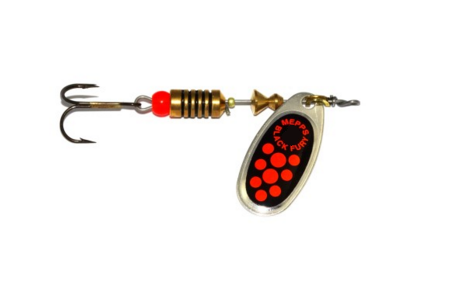 Блешня Mepps Black Fury срібний /оранжевий