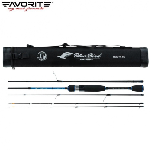 Спінінг Favorite Blue Bird NEW Compact 1.9м 2-7г