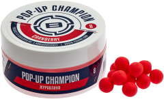 Бойлы Brain Champion Pop-Up Сranberry (клюква) 10mm 34g