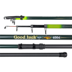 Вудка GOODLUCK Green з кільцями 4м BOLO (GL4096)