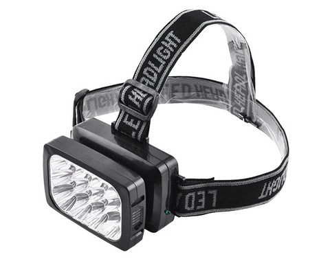 Фонарь налобный Luxury 1837-12LED