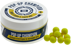 Бойлы Brain Champion Pop-Up Sweet Corn &amp; Tiger Nut (кукуруза + тигровий орех) 8mm 34g
