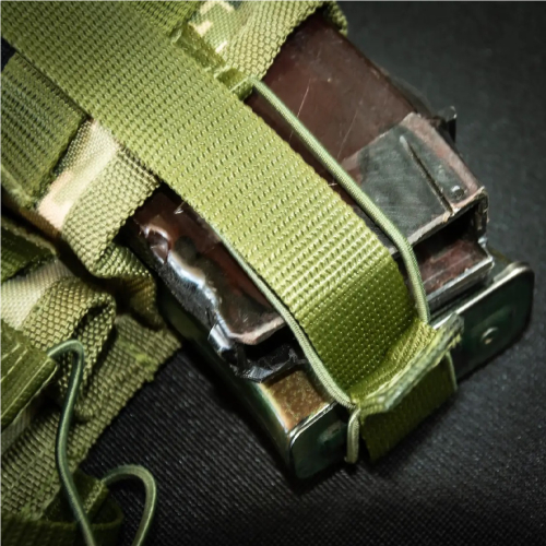 Подсумок для 6 магазинов АК Kirasa из кордуры мультикам (KI244)