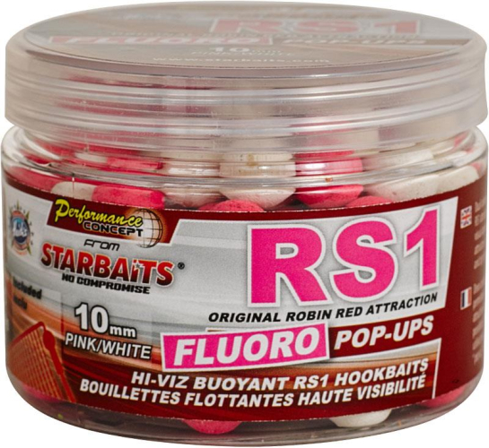 Бойлы Starbaits RS1 Fluro Pop-Up 
