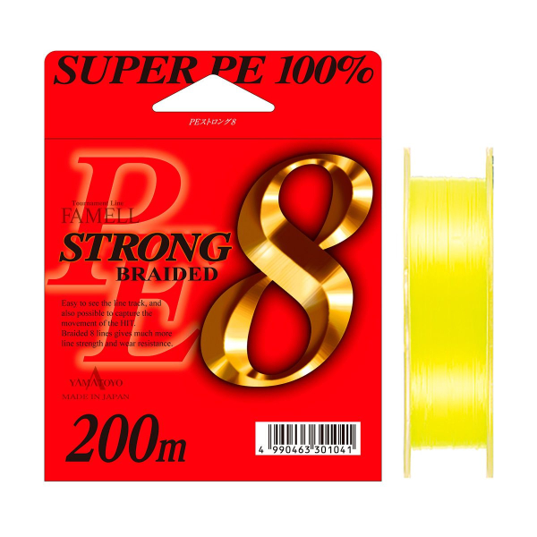 Шнур Yamatoyo PE Strong 8 200m