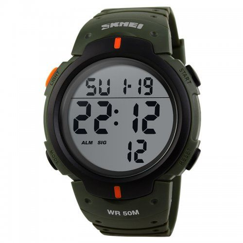 Годинник Skmei 1068 Army-Green D=47mm