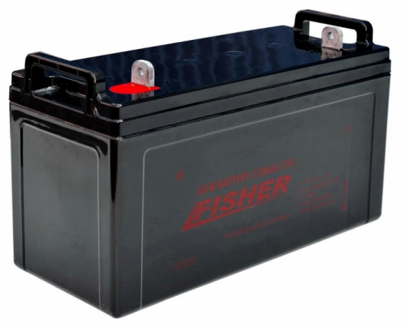 Электромотор для троллинга Fisher 32+аккумулятор agm 90Ah
