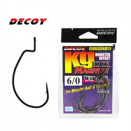 Крючок Decoy Worm 26kg Hook Magnum