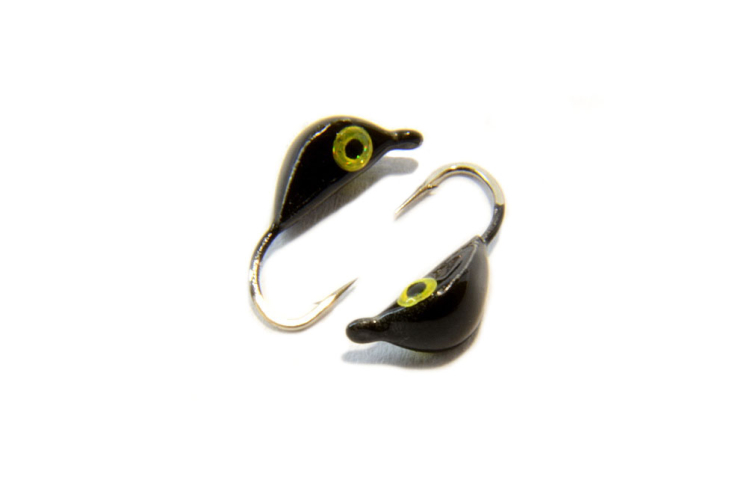 Блешня вольфрамова Клоп 4мм (чорний)