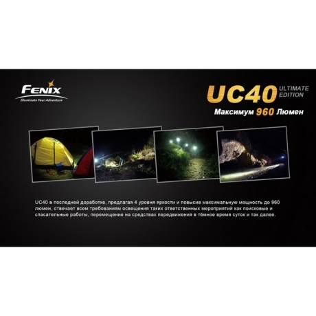 Фонарь Fenix UC40 XM-L2 (U2) Ultimate Edition