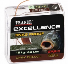 Поводочний матеріал Traper Excellence - Snag Proof (14kg/30Lbs, 20m)