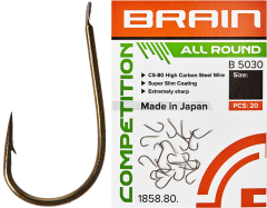 Крючок Brain All Round B5030 #10 (20 шт/уп) ц:bronze