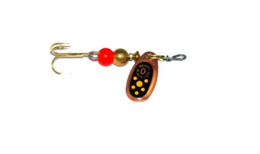 Блесна Mepps Black Fury медь/желтые точки