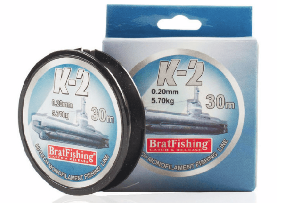 Волосінь Bratfishing K-2 30м 