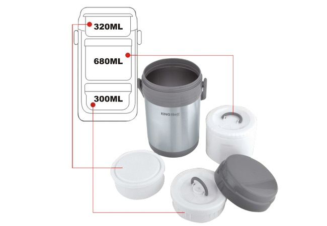 Харчовий термос " King Hoff 1.5 л