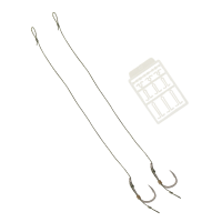 Готовый поводок на карпа GC G.Carp Method Wide Gape Ready Rig №4 (2шт)