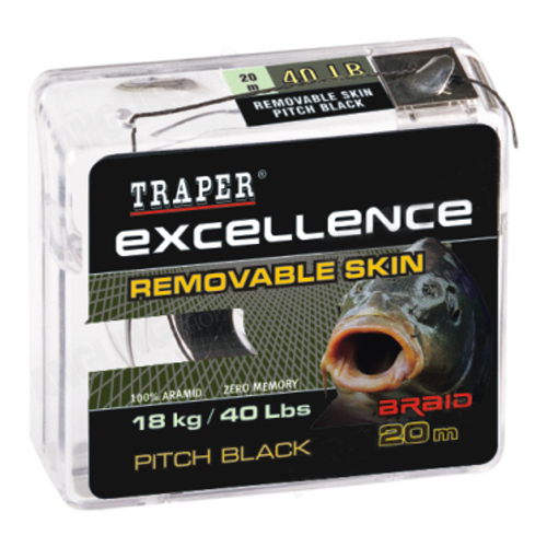 Поводочний матеріал Traper Excellence Removable Skin (14кг /30Lb /20м)