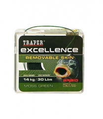 Поводочный материал Traper Excellence Removable Skin (14кг/30Lb/20м)