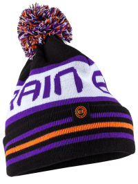 Шапка Brain Black/White/Violet One size Фиолетовый