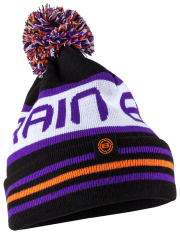 Шапка Brain Black/White/Violet One size Фиолетовый