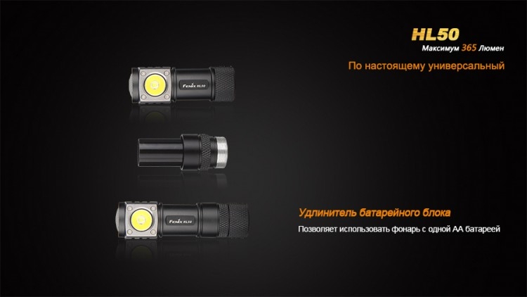 Фонарь Fenix HL50 Cree XM-L2 (Т6)