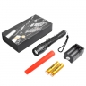 Ліхтар Police 8668-T6, ЗУ 220V, 2x18650 /6xAAA, zoom, червоний дифузор, Box