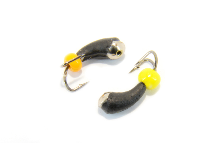 Мормышка вольфрамовая "Коза-уралочка" серебро 3мм