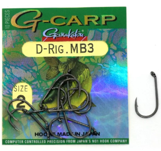 Крючки Gamakatsu G-Carp MB3 D-Rig